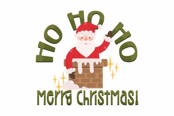 Christmas Quote Ho Ho Ho Santa