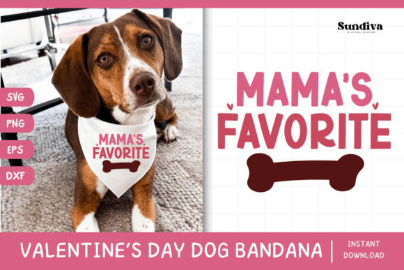 Cute Valentine's Day Dog Bandana Quote 8