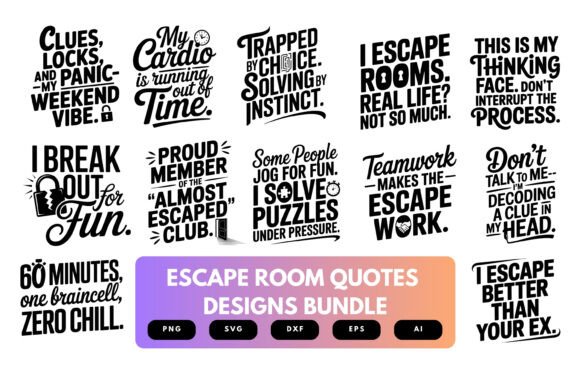 Escape Room SVG Bundle Review