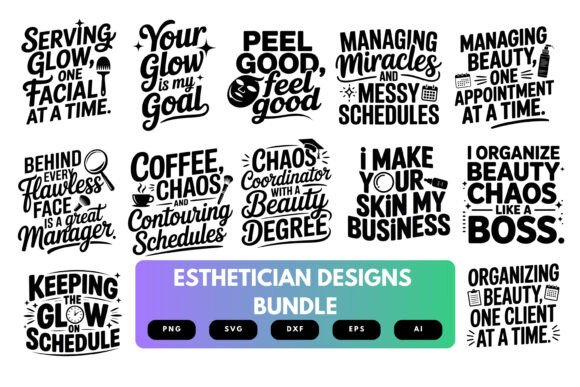 Esthetician SVG Bundle Review