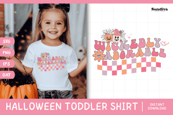 Funny Halloween Toddler Shirt SVG 1