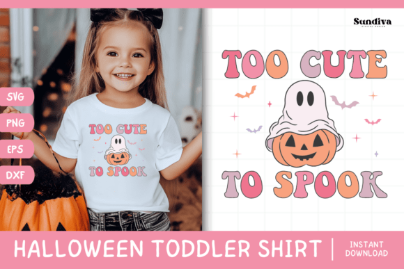Funny Halloween Toddler Shirt SVG 3