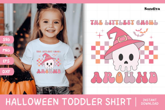 Funny Halloween Toddler Shirt SVG 7