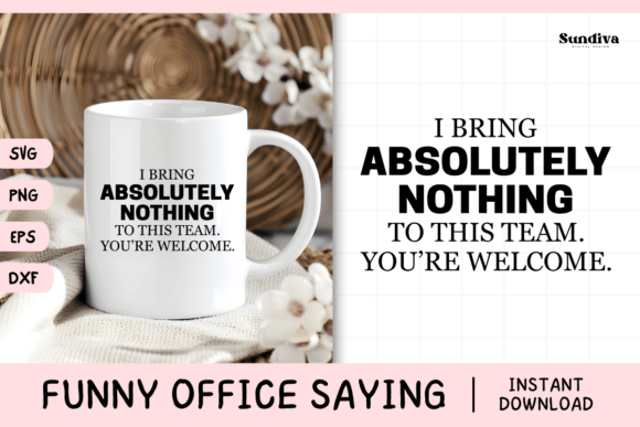 Funny Office Saying SVG 1