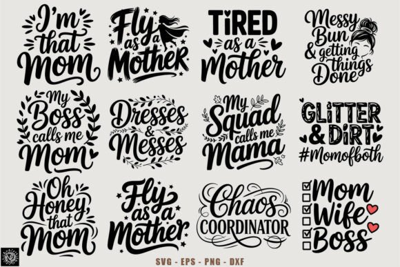 Mom Life Quotes SVG Review