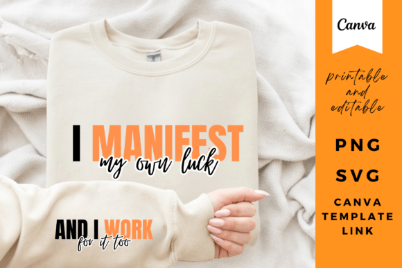 Motivational SVG PNG Canva Template