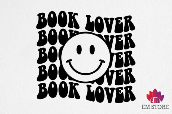 Reading Book - Book Lover SVG