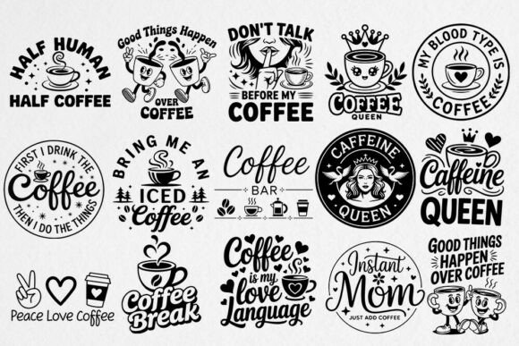 Retro Coffee SVG Bundle - Coffee