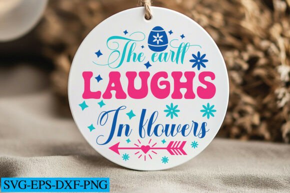 The Earth Laughs in Flowers Svg